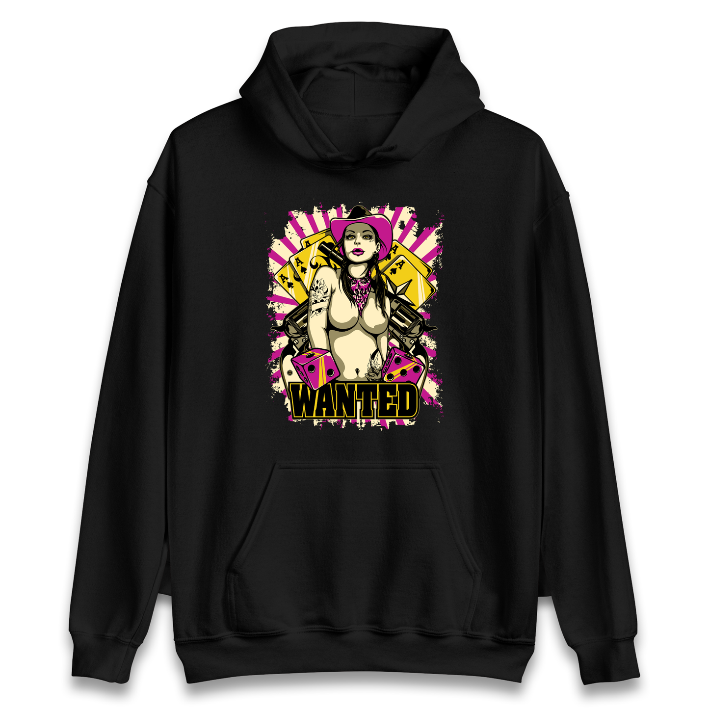 Wanted Ace Of Spades Hoodie