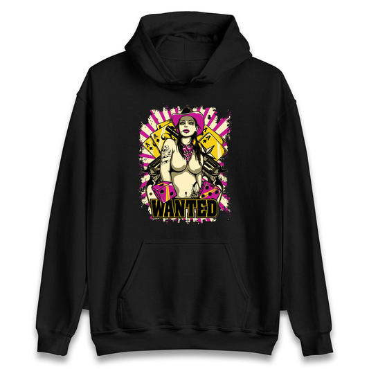 Wanted Ace Of Spades Hoodie