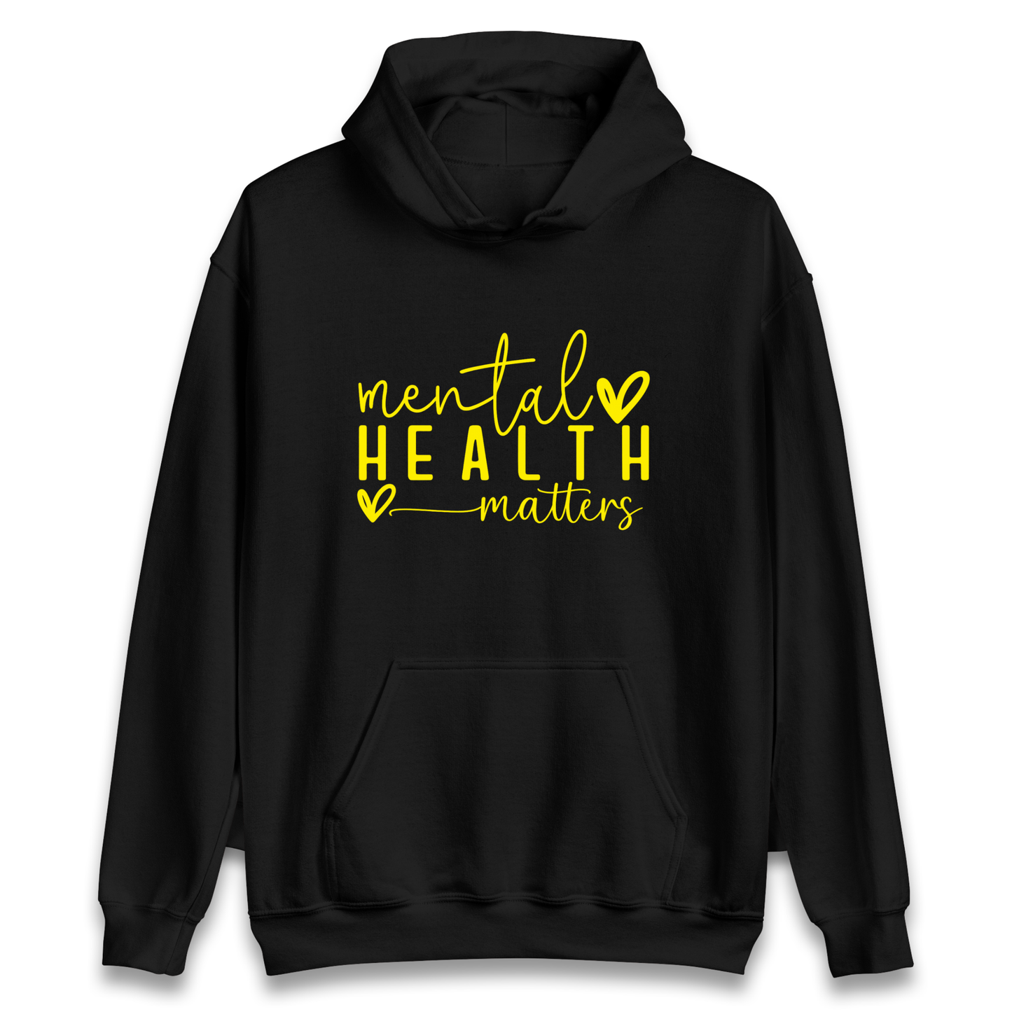Yellow Mental Health Hoodie