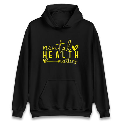 Yellow Mental Health Hoodie