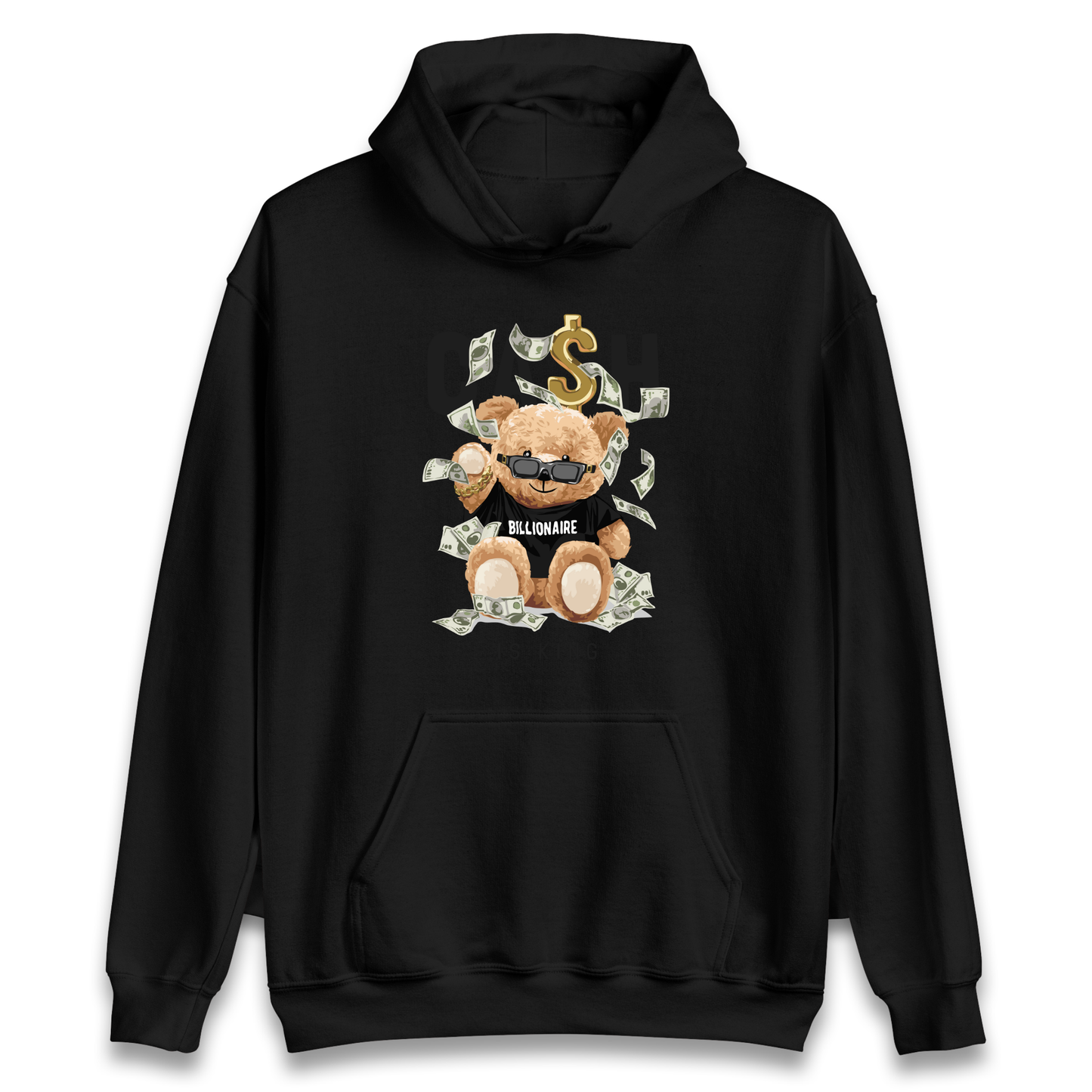 Teddy Bear Billionaire Streetwear Hoodie