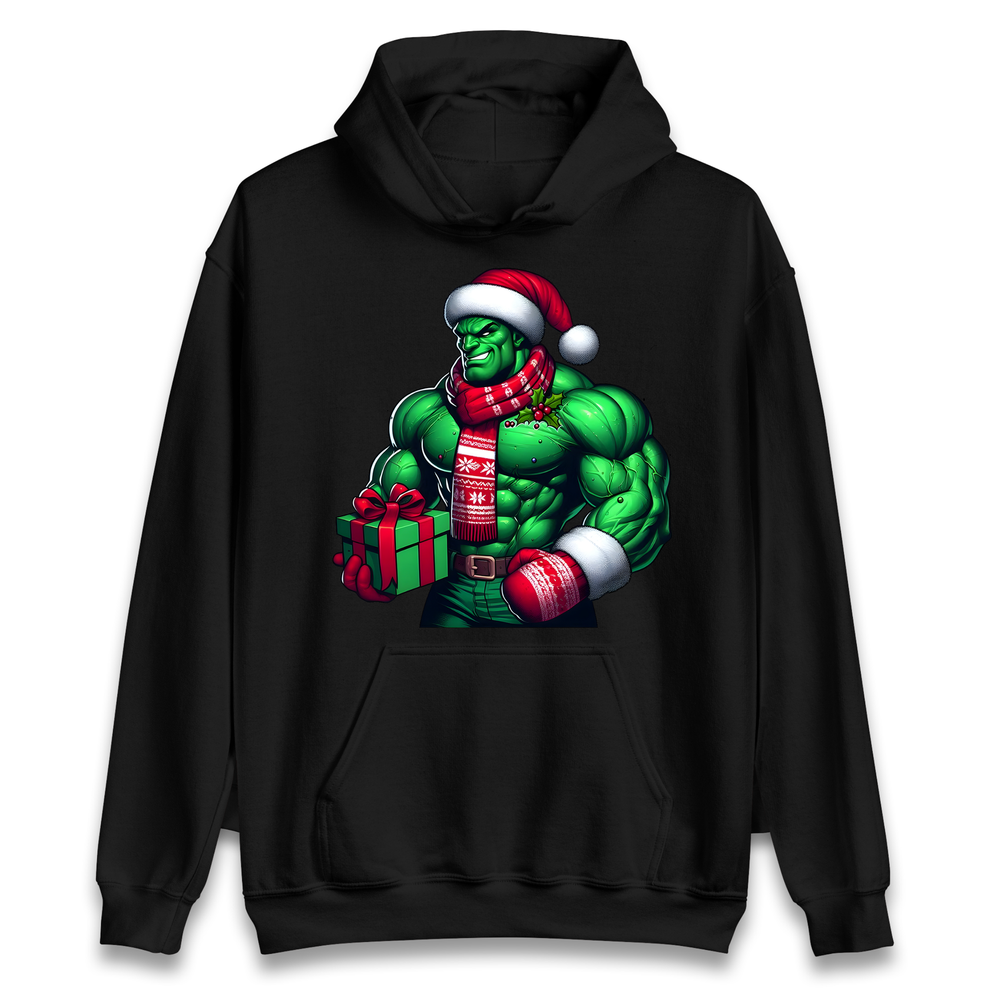 The Hulk Santa Hoodie
