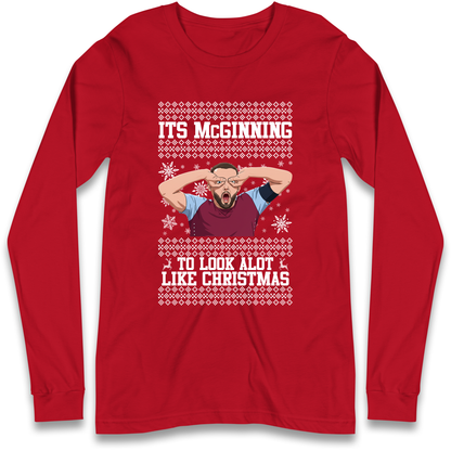 John McGinn Christmas Longsleeve T Shirt