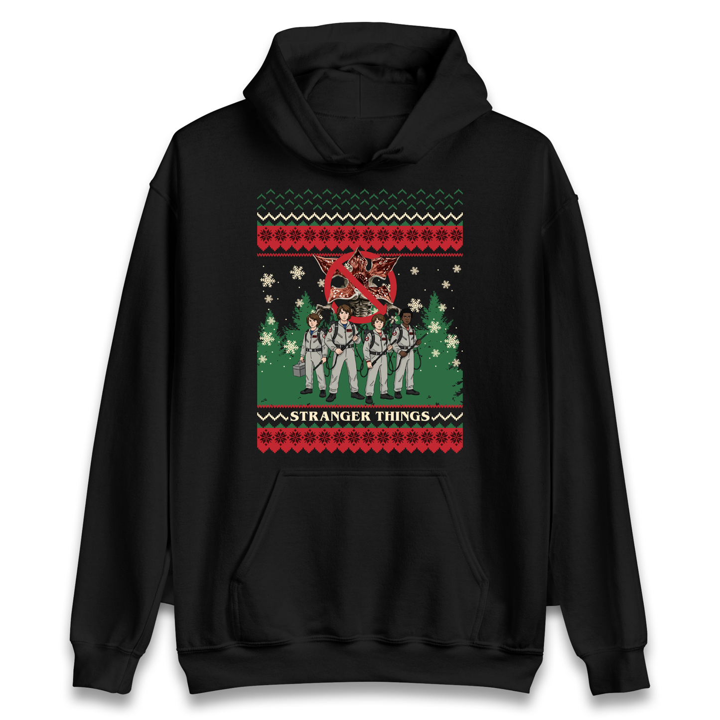 Stranger Things Demogorgon Christmas Hoodie