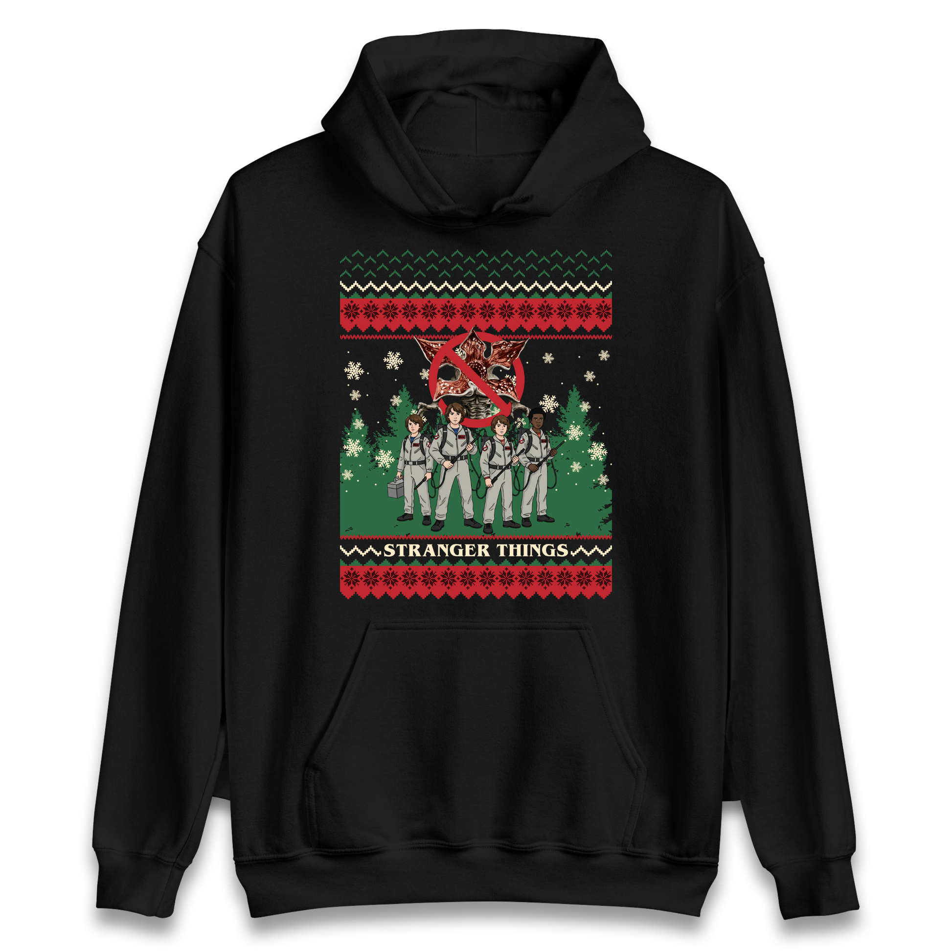 Stranger Things Demogorgon Christmas Hoodie