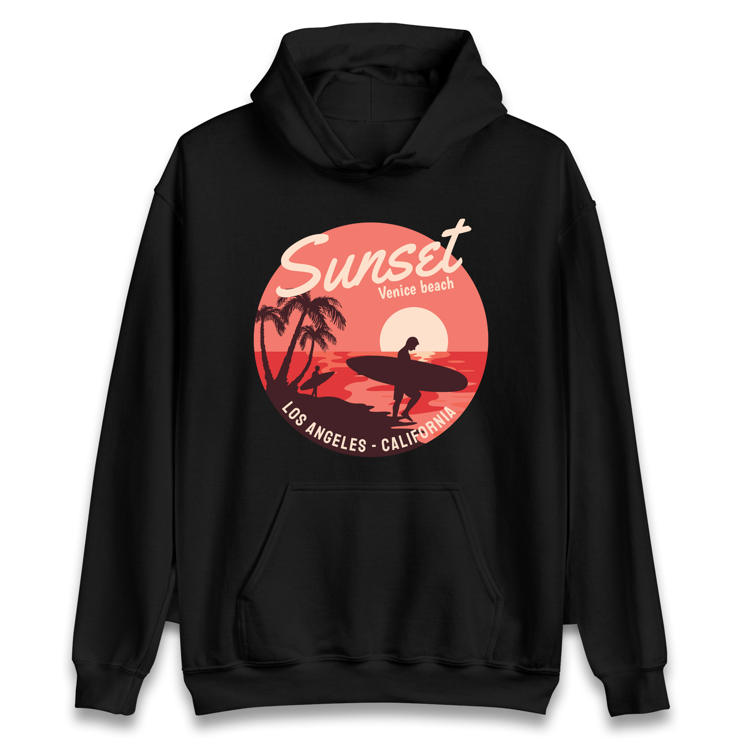 Sunset Venice Beach Hoodie