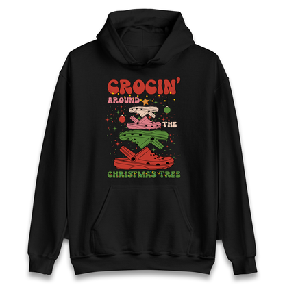 Crockin Around the Christmas Tree Christmas Hoodie
