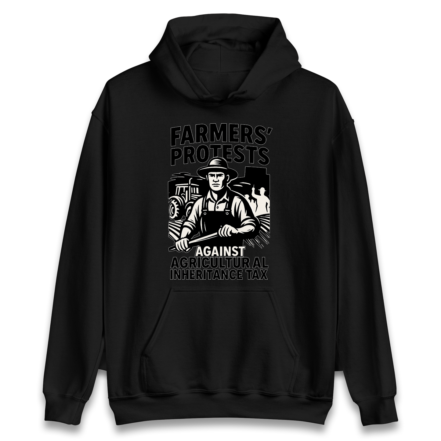 Farmers’ Protests Against Agricultural Inheritance Tax Hoodie