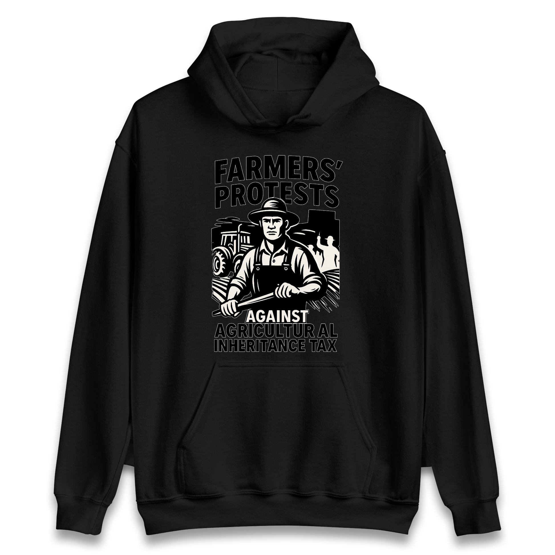 Farmers’ Protests Against Agricultural Inheritance Tax Hoodie