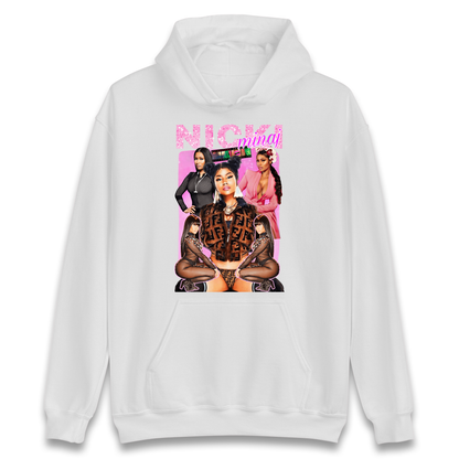 Nicki Minaj Pink Sparkle Bootleg Hoodie