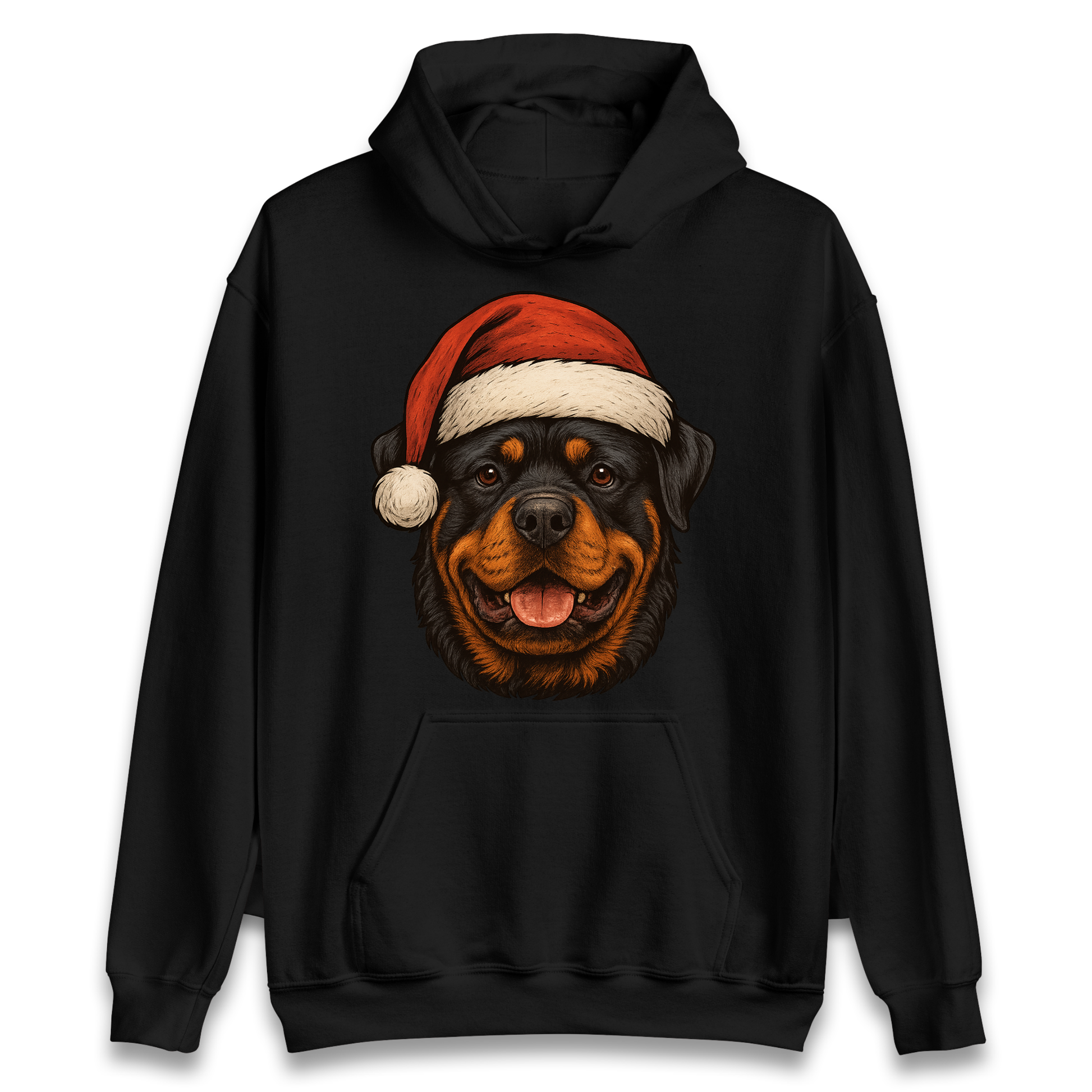 Rottweiler Christmas Hoodie