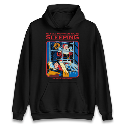Creepy Santa Claus Christmas Hoodie