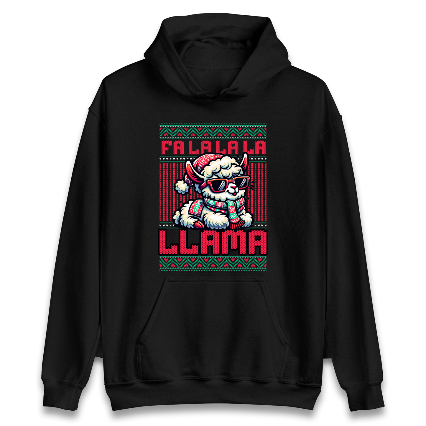 FA LA LA LA LLAMA Hoodie