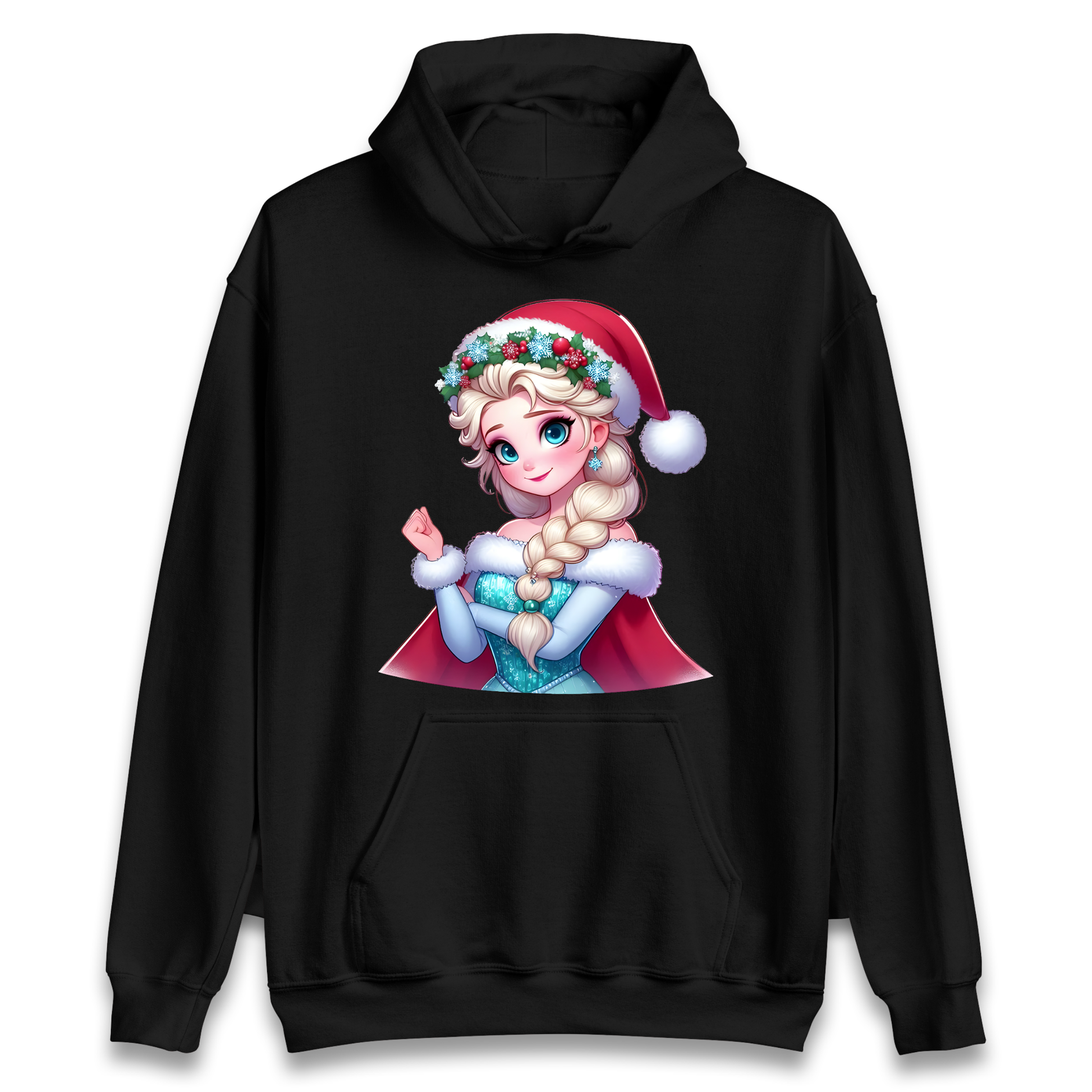 Elsa Frozen Santa Hoodie