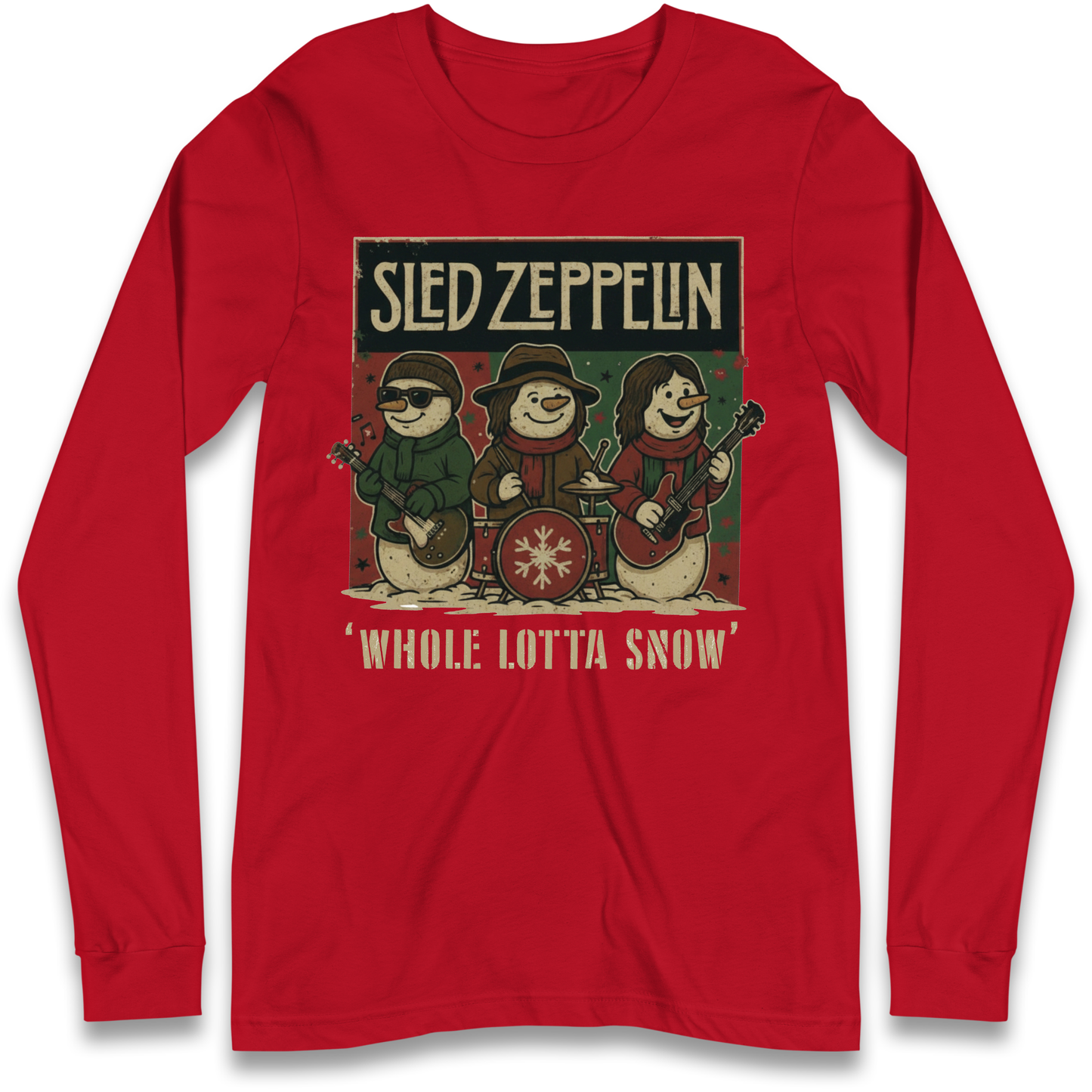 Led Zeppelin Christmas Longsleeve T Shirt