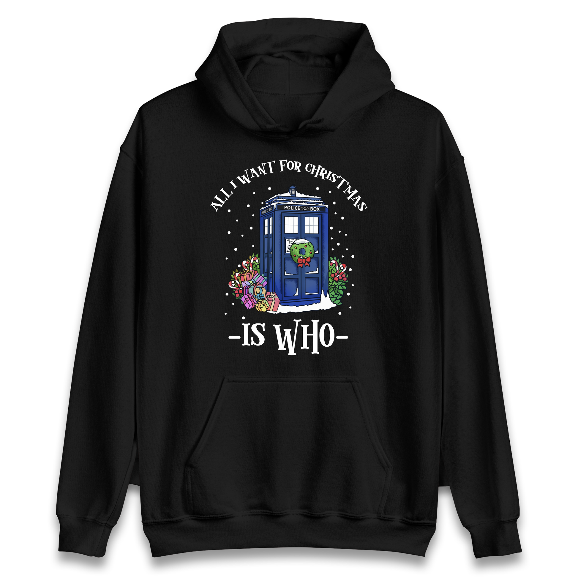 Dr Who Christmas Hoodie