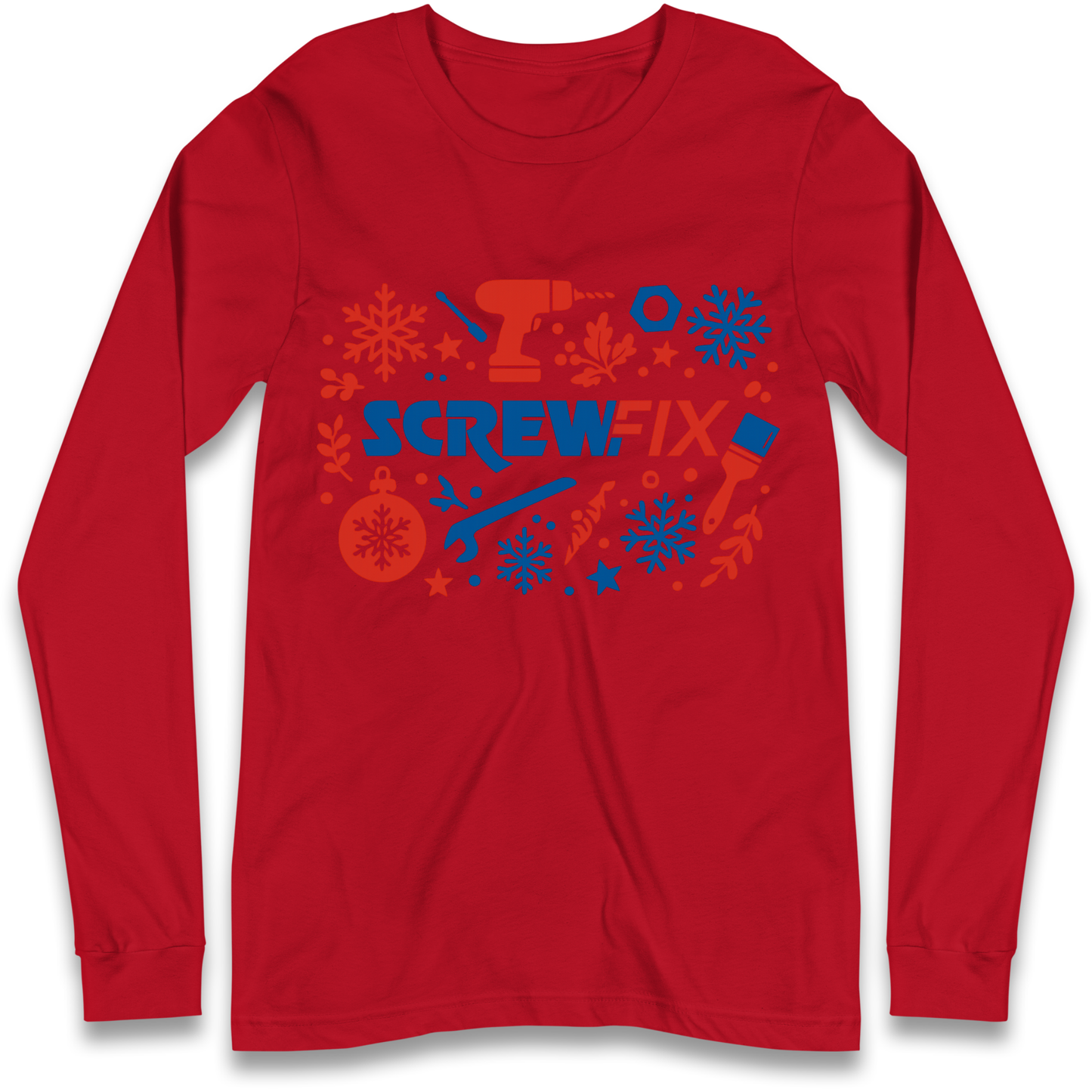 Screwfix Christmas Longsleeve T Shirt