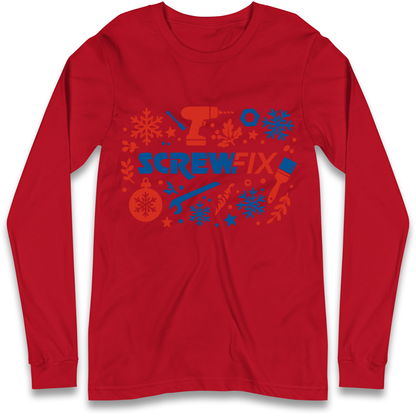 Screwfix Christmas Longsleeve T Shirt