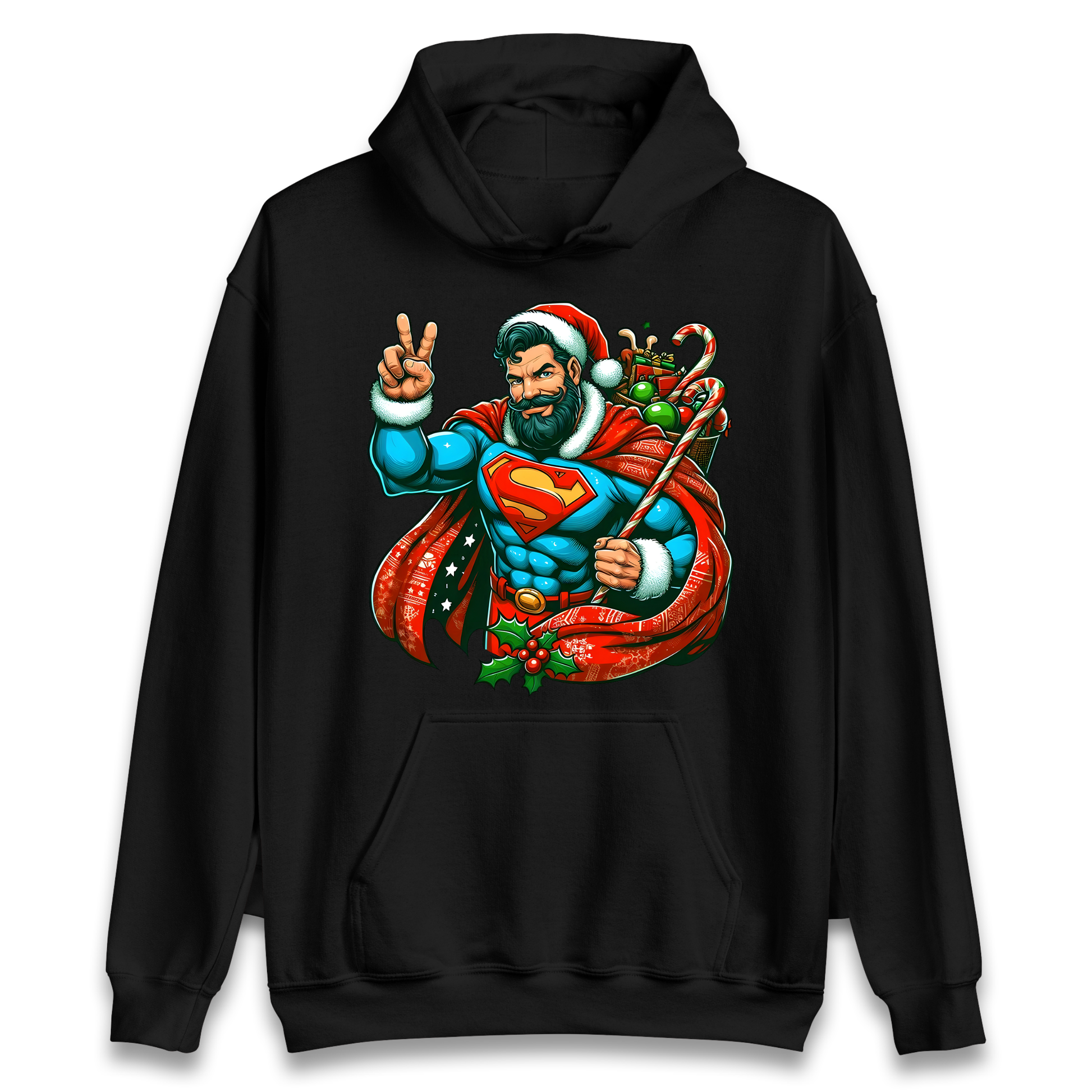 Superman Santa Hoodie
