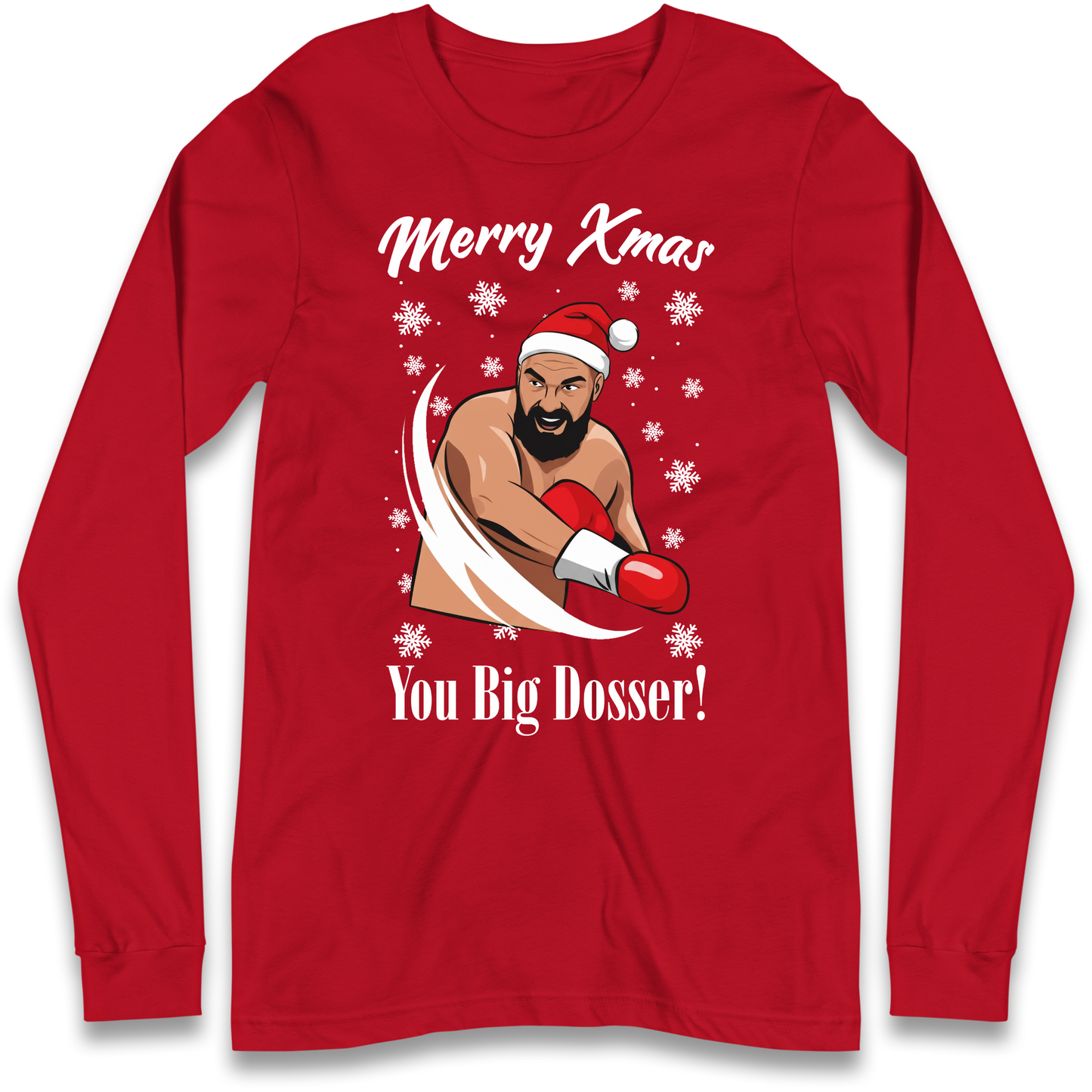 Tyson Fury Christmas Longsleeve T Shirt