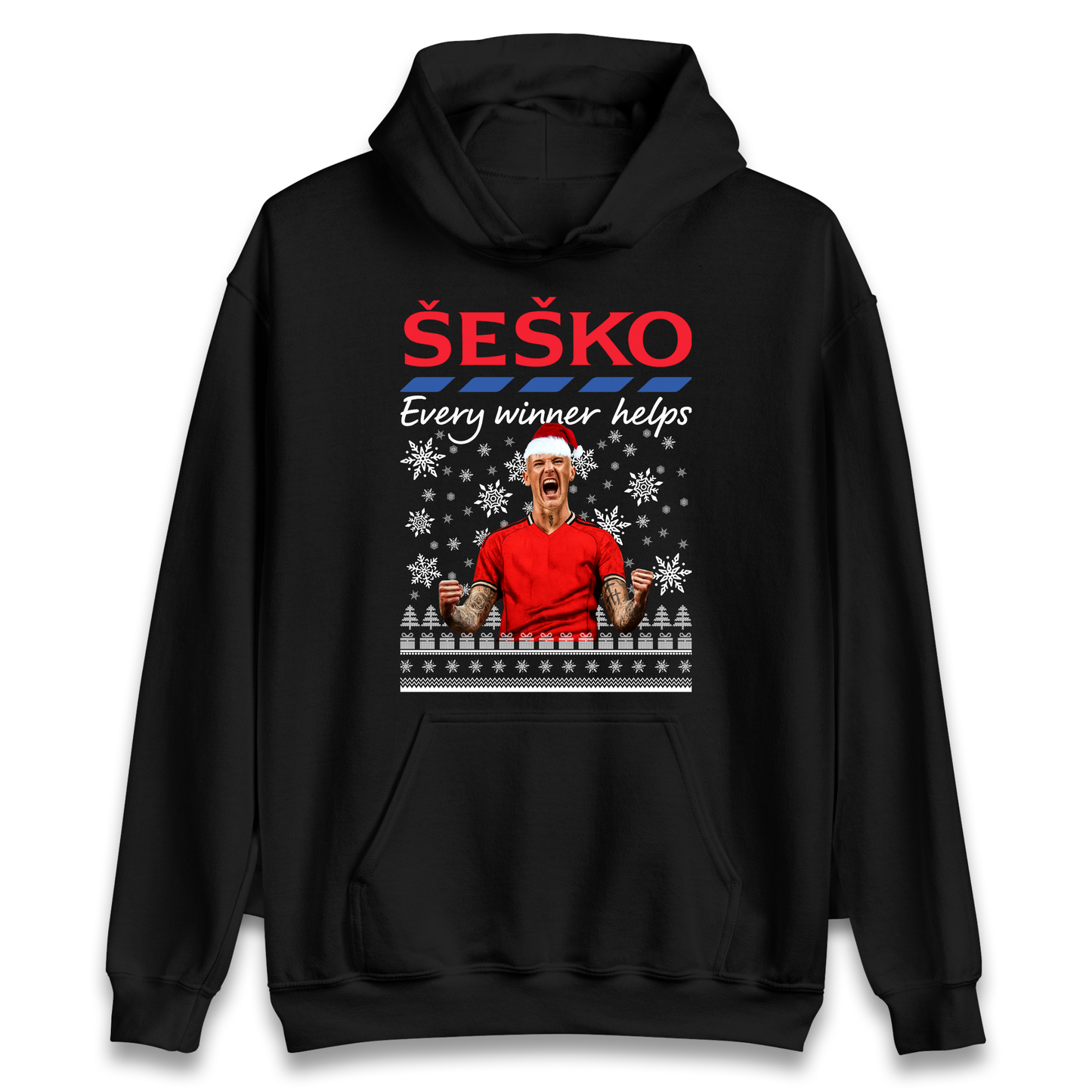 Benjamin Sesko Christmas Hoodie