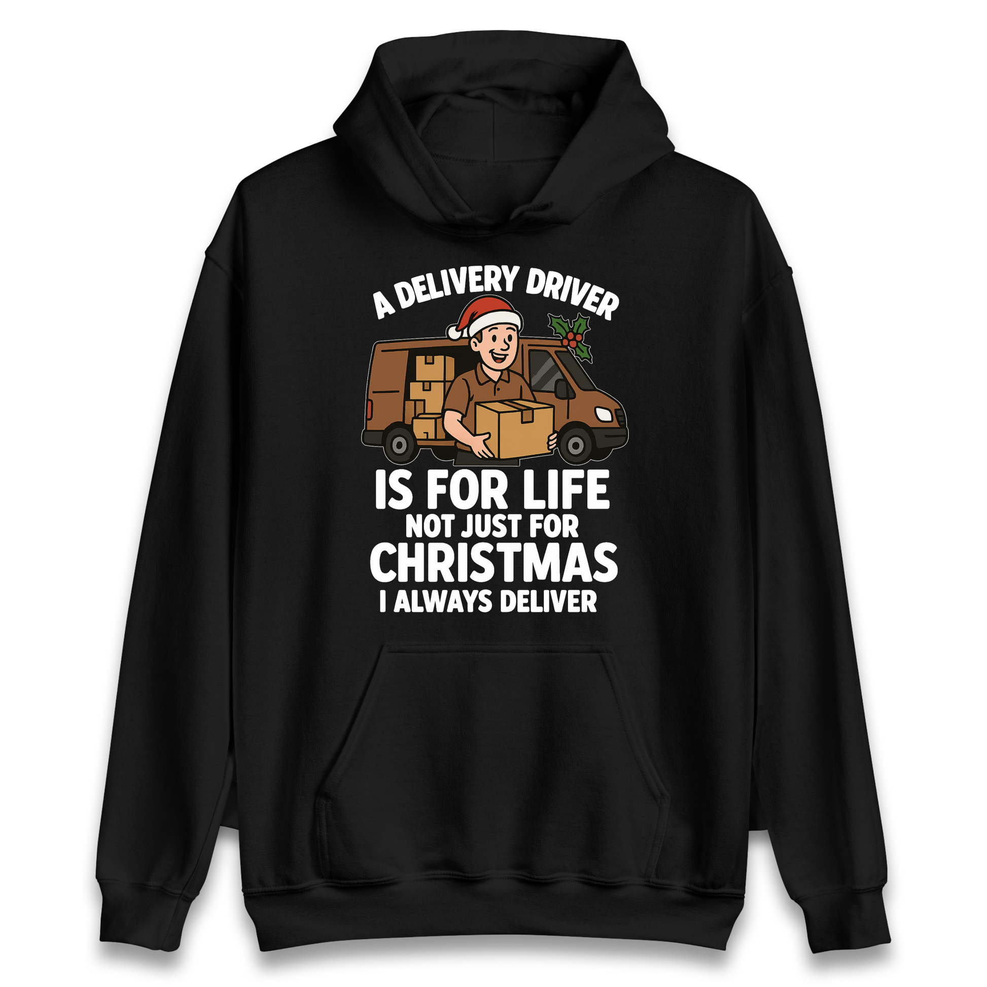 Delivery Driver Christmas Hoodie