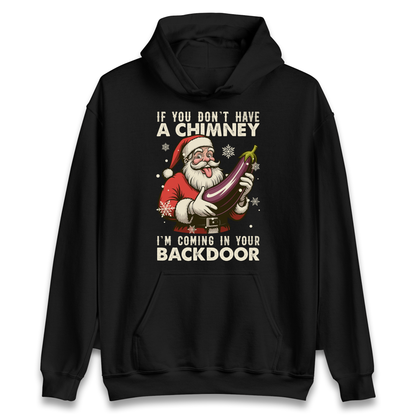 Santa Back Door Hoodie