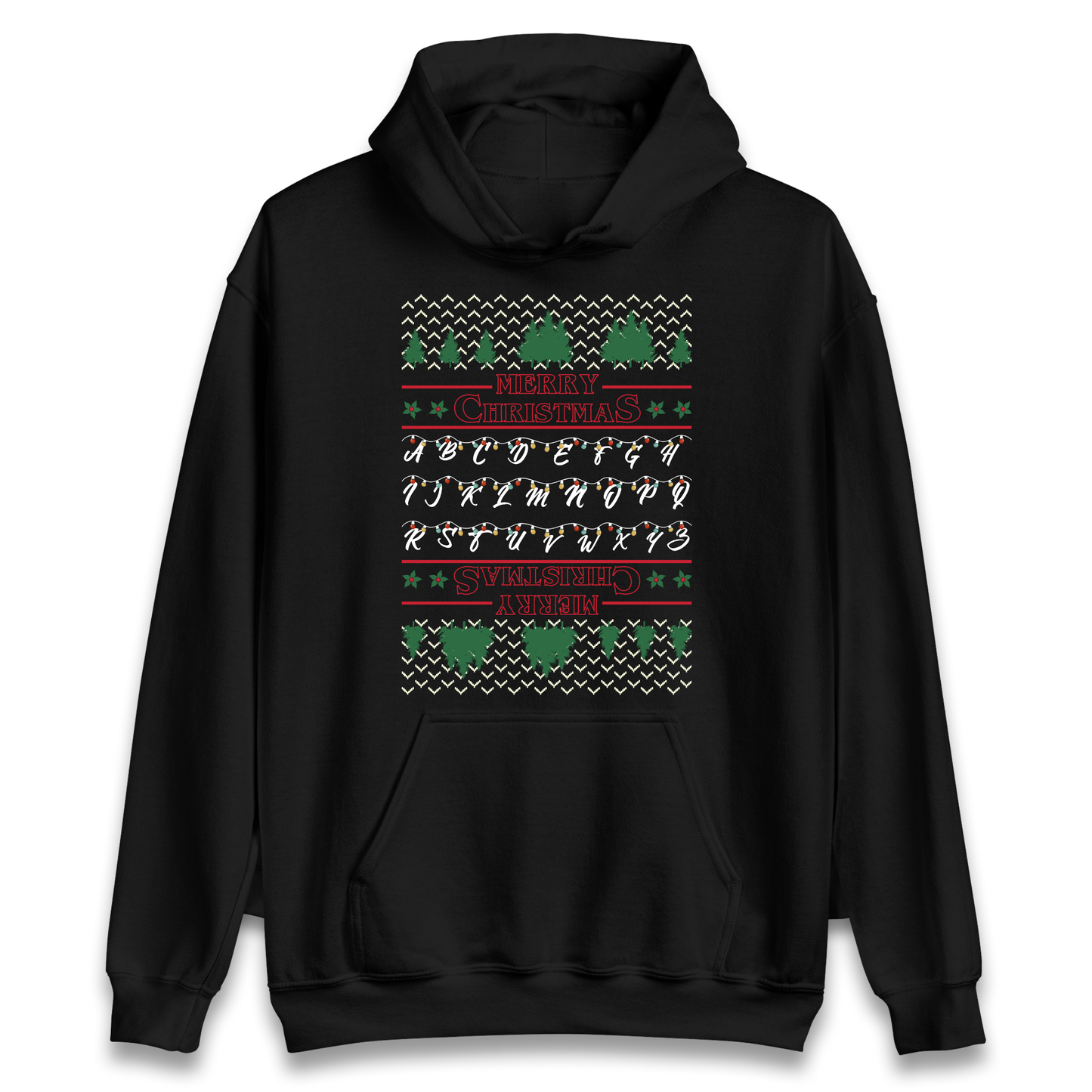stranger things christmas jumper Hoodie