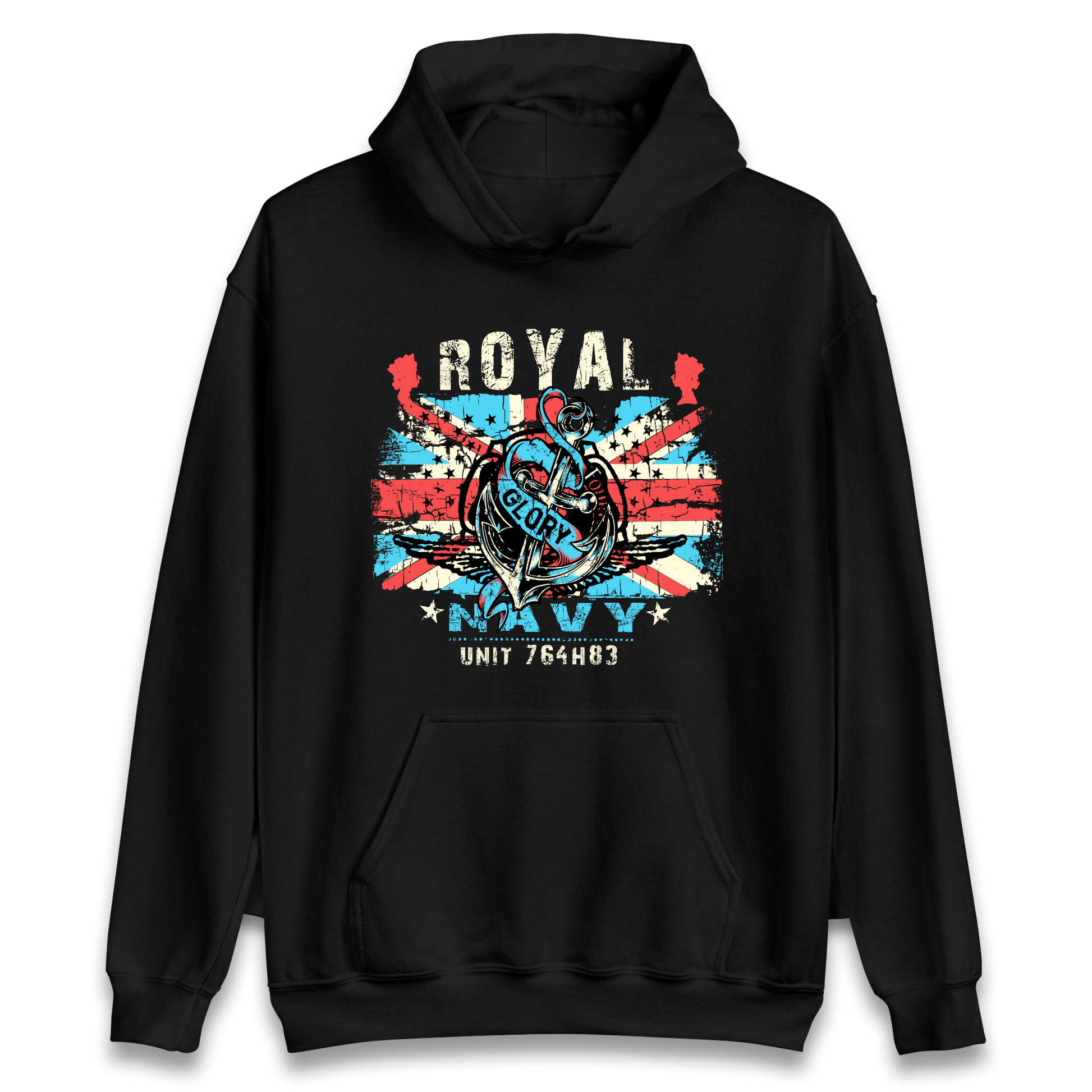 Royal Navy Glory Unit 764H83 Hoodie