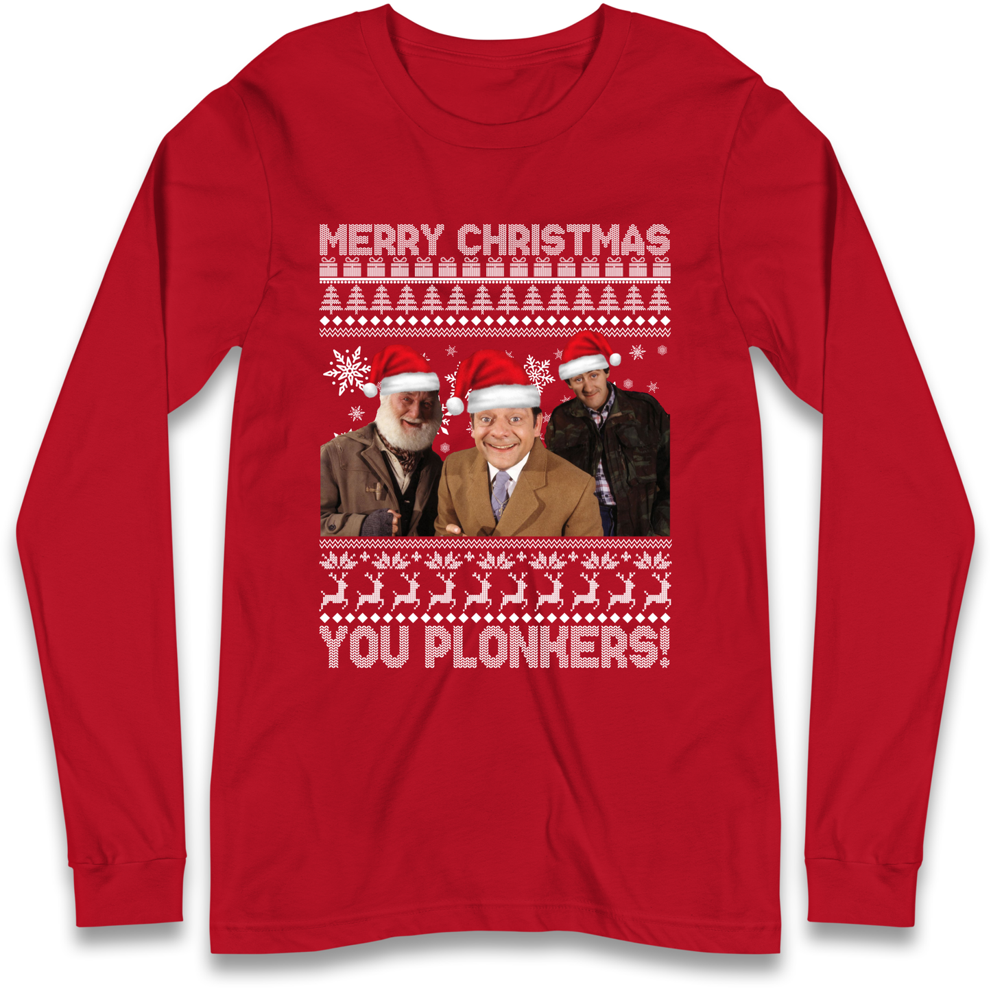 Plonkers Christmas Longsleeve T Shirt