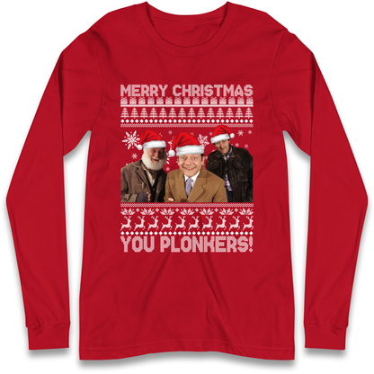 Plonkers Christmas Longsleeve T Shirt