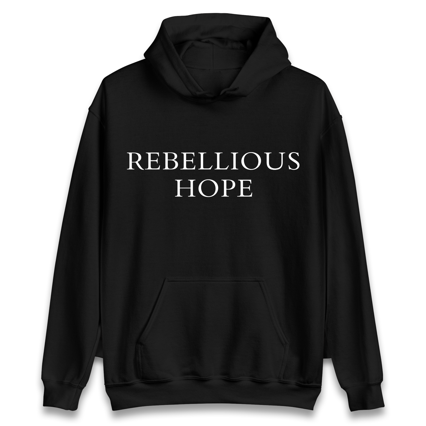 Rebellious Hope Embroidered Hoodie