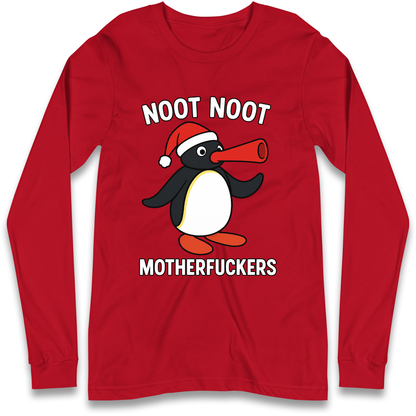 Pingu Christmas Longsleeve T Shirt
