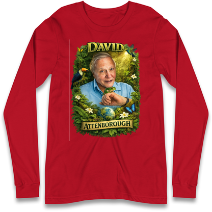 David Attenborough Longsleeve T Shirt