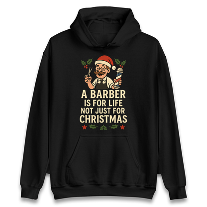 Barber Christmas Hoodie