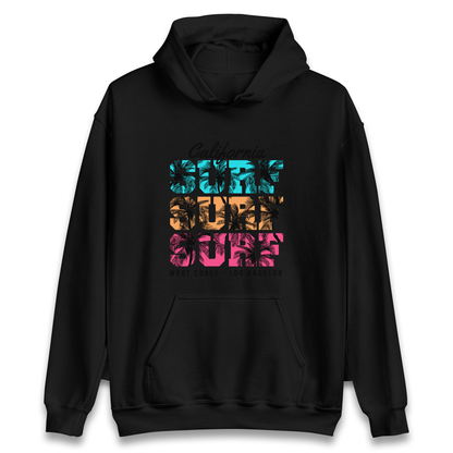 California Surf Surf Surf Hoodie