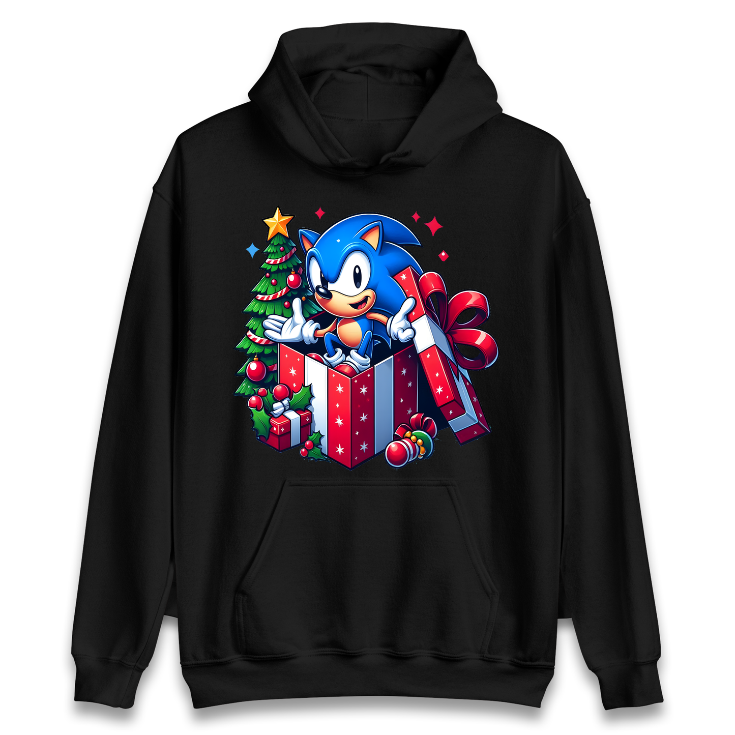 Sonic The Hedgehog Christmas Hoodie