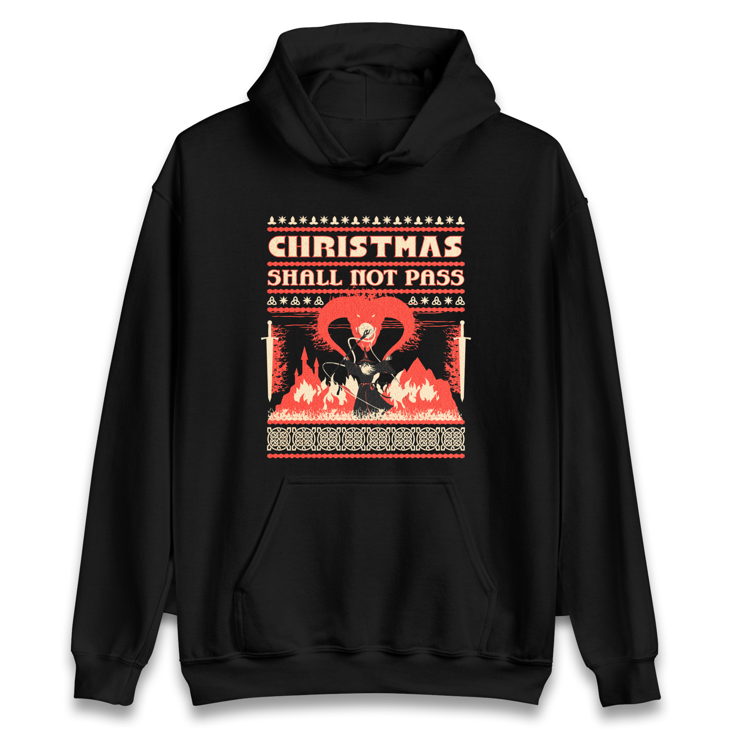 Christmas Shall Not Pass Hoodie