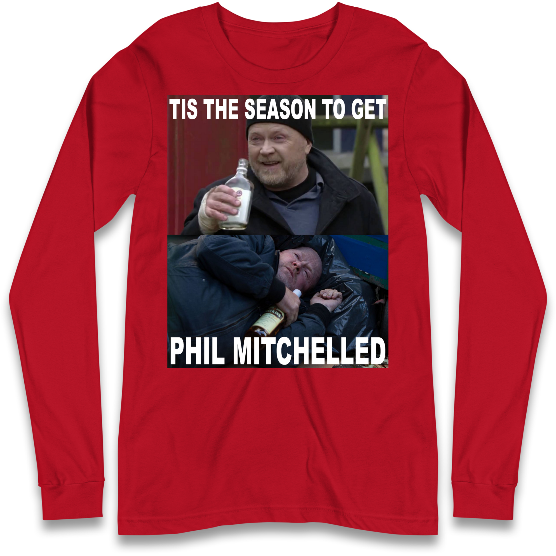 Phil Mitchell Christmas Longsleeve T Shirt