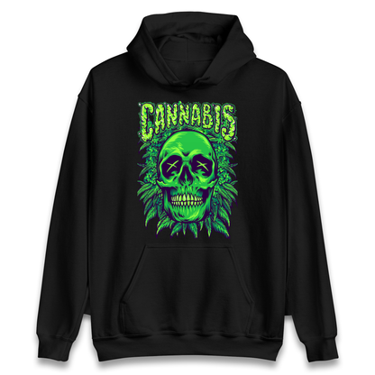 Cannabis Skull Hoodie
