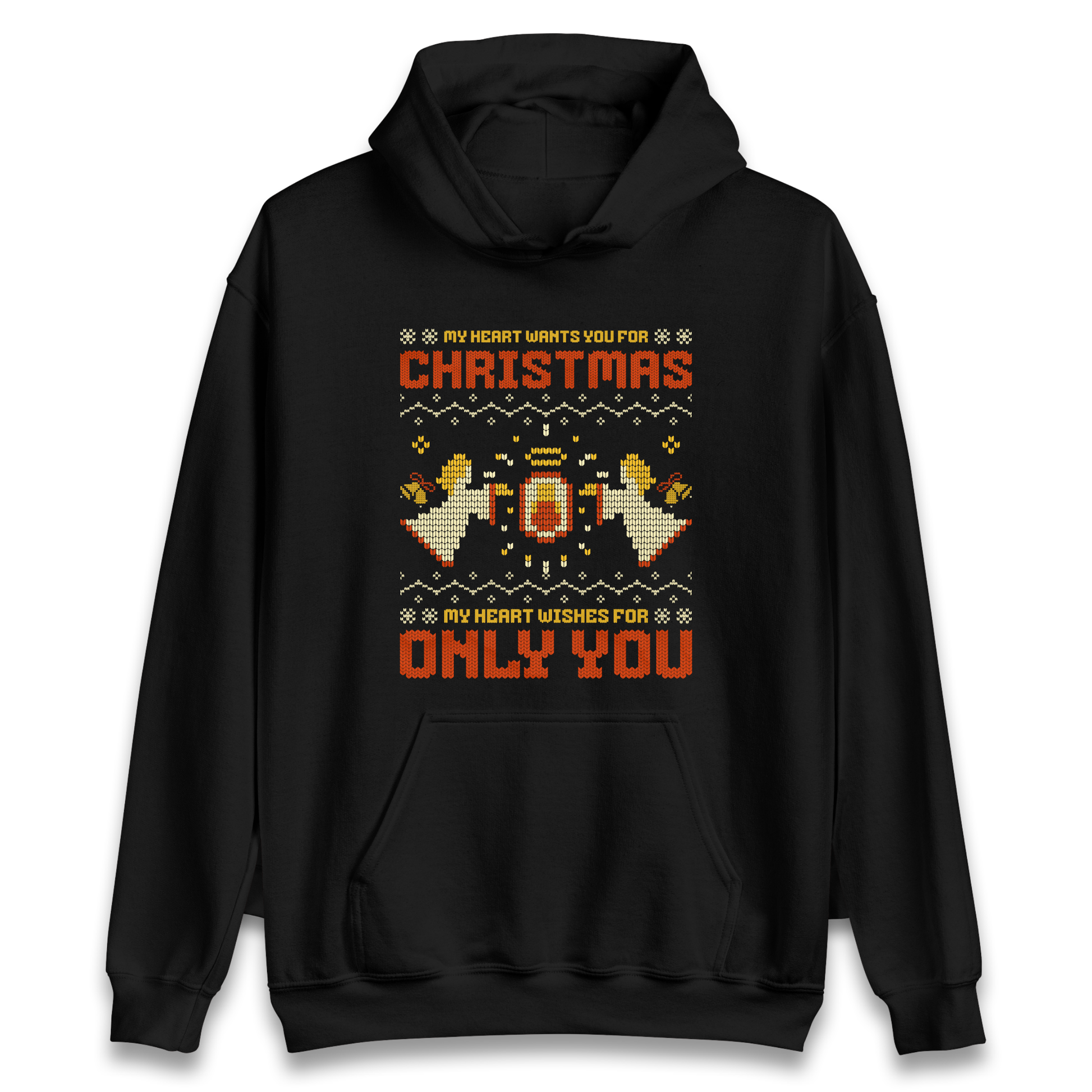 My Heart Wants You For Christmas Only You Christmas Hoodie
