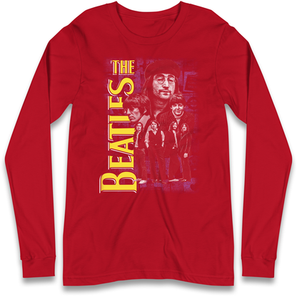 The Beatles Group Longsleeve T Shirt