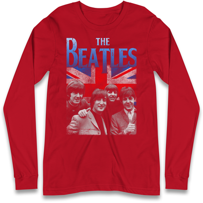 The Beatles Union Jack Longsleeve T Shirt