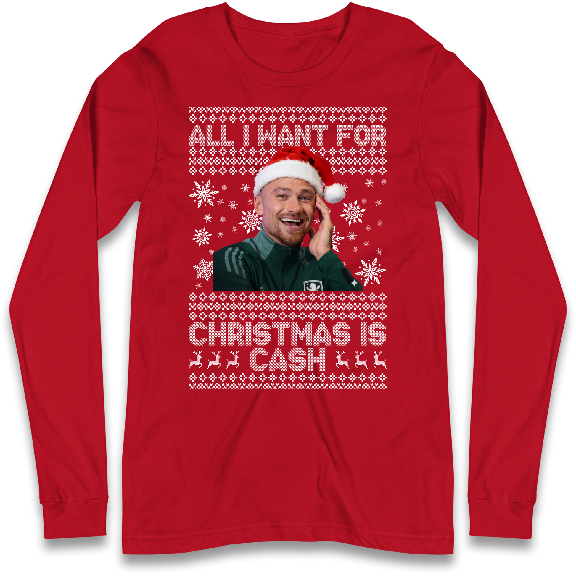 Matt Cash Christmas Longsleeve T Shirt