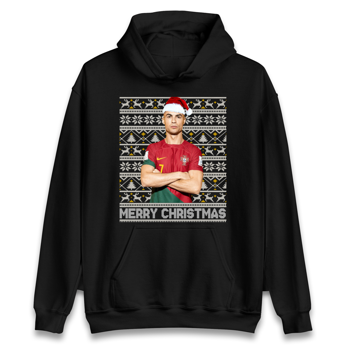 Merry Christmas Ronaldo Hoodie