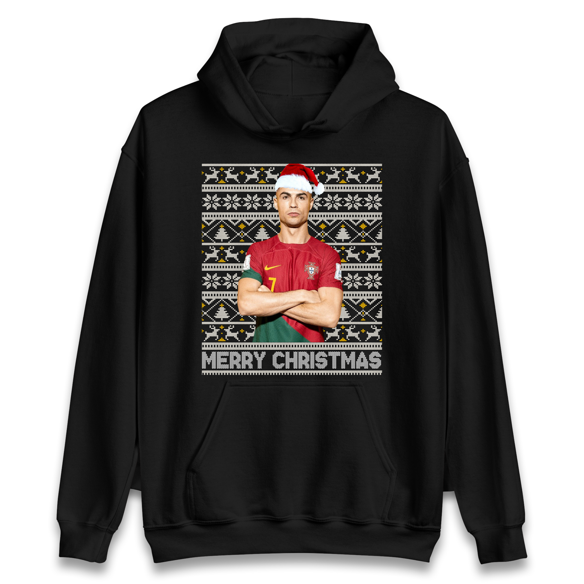Merry Christmas Ronaldo Hoodie