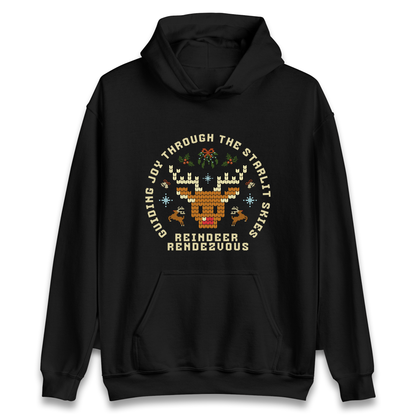 Reindeer Rendezvous Christmas Hoodie