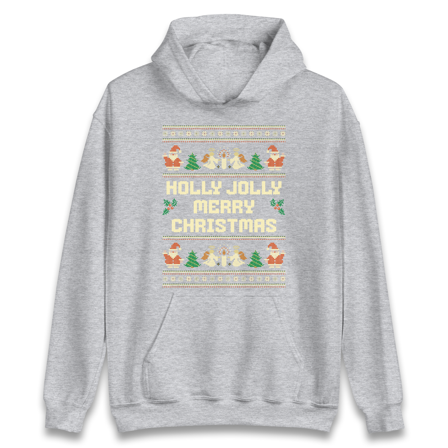 Holly Jolly Merry Christmas Hoodie