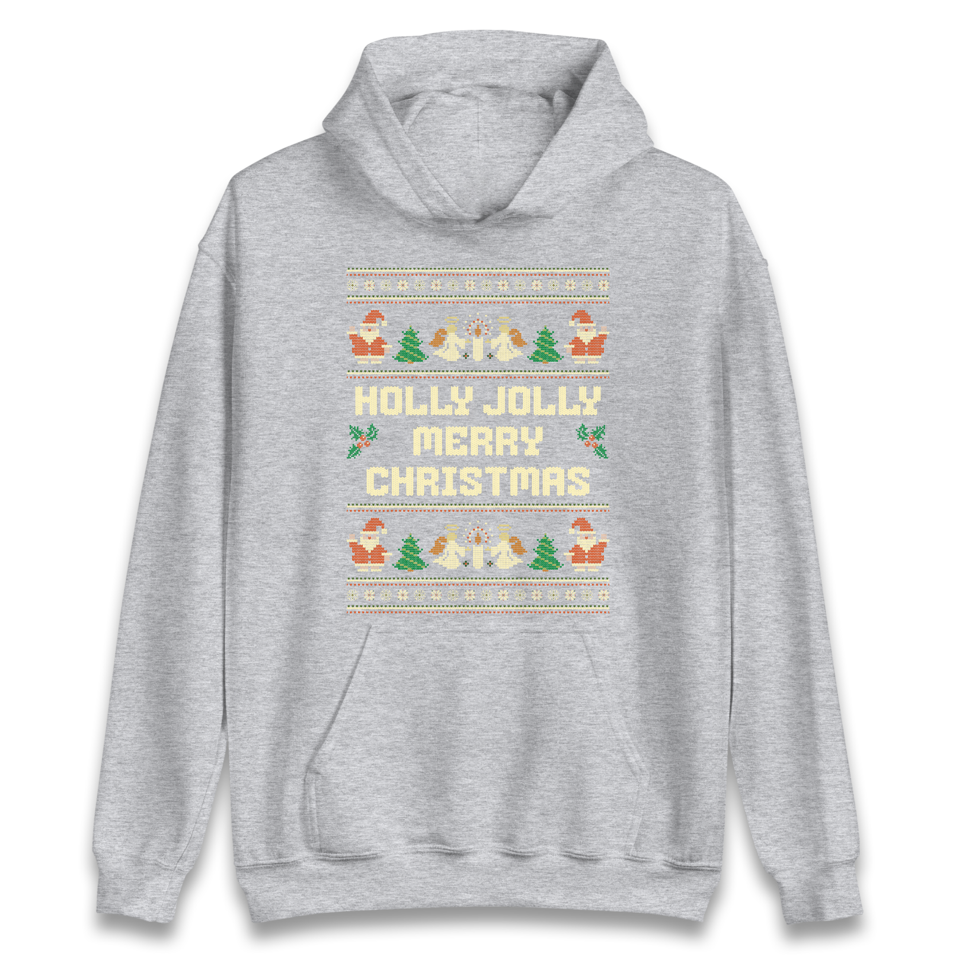 Holly Jolly Merry Christmas Hoodie