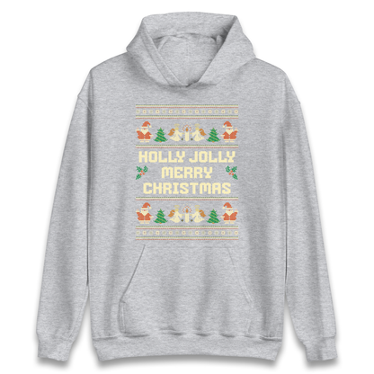 Holly Jolly Merry Christmas Hoodie